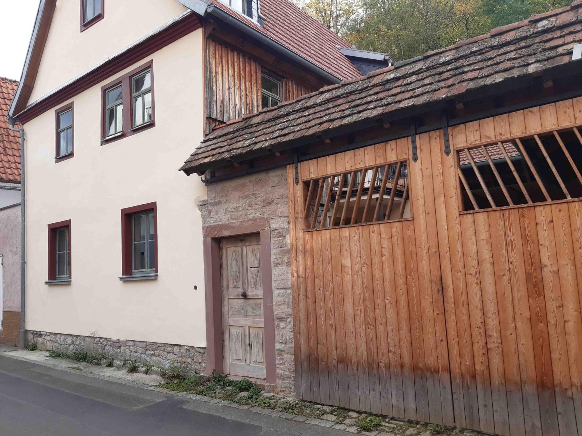Ferienhaus An Der Hoeh' Zellingen Exterior foto